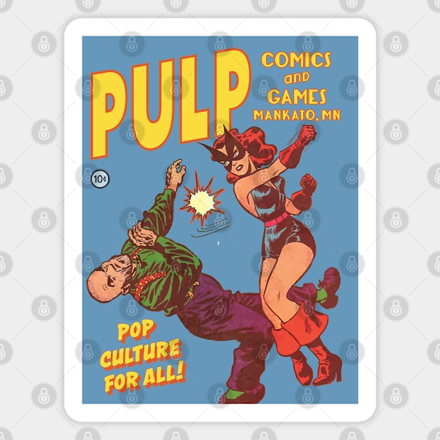 PULP Black Cat Magnet by PULP Comics and Games